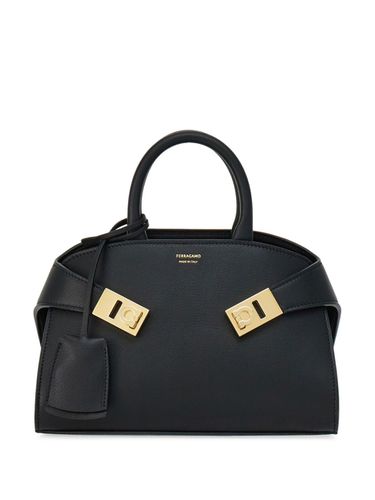 Hug Soft Mini Leather Handbag - Ferragamo - Modalova