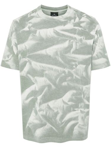 Sun Bleach Print Cotton T-shirt - PS Paul Smith - Modalova