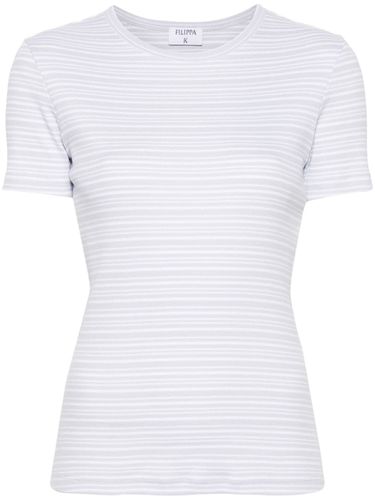 FILIPPA K - Striped Cotton T-shirt - Filippa K - Modalova