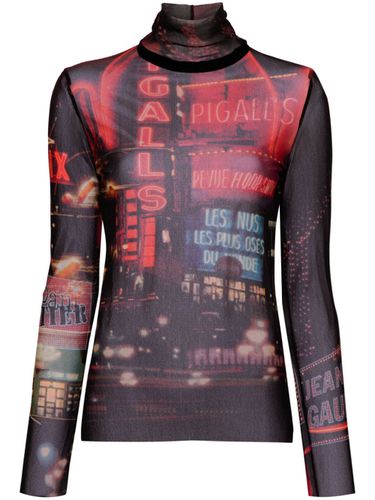 Pigalle Print Top - Jean Paul Gaultier - Modalova