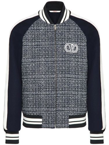 Vlogo Signature Wool Bomber Jacket - Valentino - Modalova