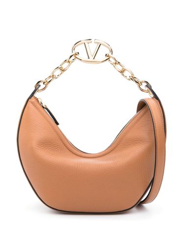 Vlogo Moon Small Leather Handbag - Valentino Garavani - Modalova