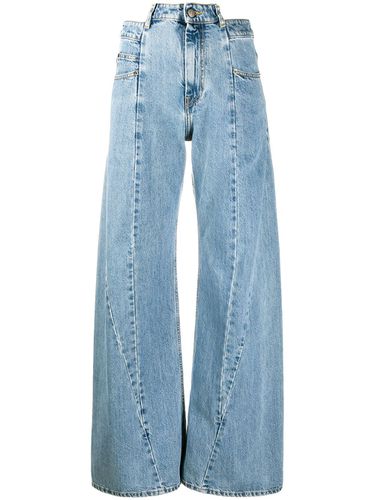 Cut-out Waist Denim Jeans - Maison Margiela - Modalova