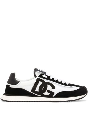 Dg Cushion Leather Sneakers - Dolce & Gabbana - Modalova