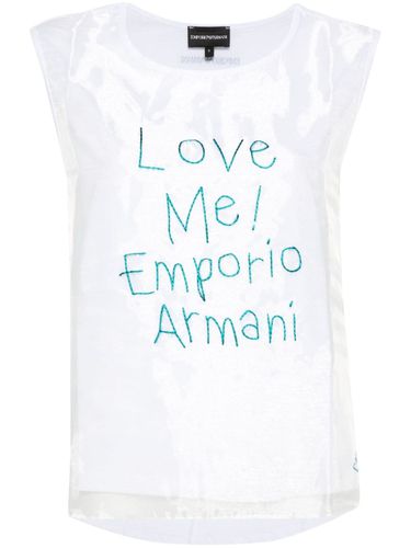 EMPORIO ARMANI - Cotton Tank Top - Emporio Armani - Modalova