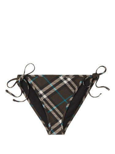 BURBERRY - Check Bikini Bottom - Burberry - Modalova