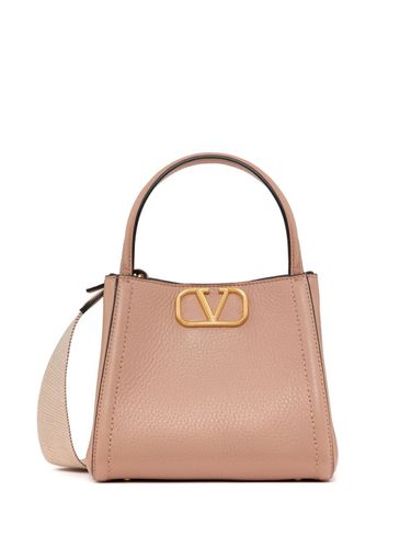 Alltime Small Leather Handbag - Valentino Garavani - Modalova