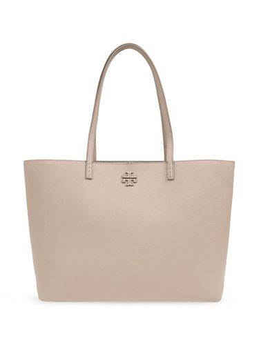 Mcgraw Leather Tote Bag - Tory Burch - Modalova