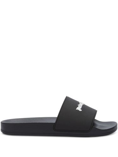 PALM ANGELS - Logo Pool Sliders - Palm Angels - Modalova