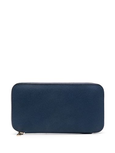 Leather Continental Wallet - Valextra - Modalova