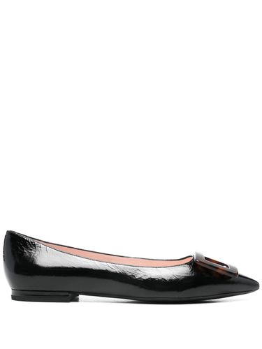 Gommettine Turtle Leather Ballet Flats - Roger Vivier - Modalova