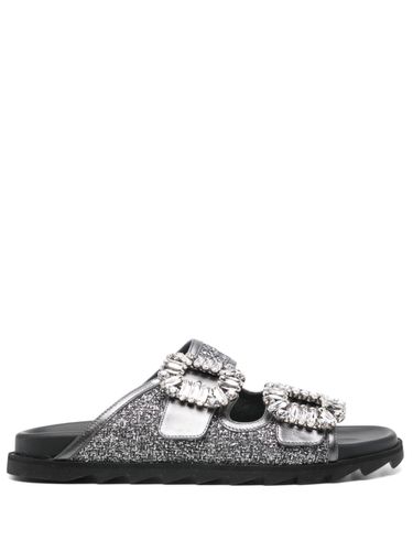 Slidy Viv Strass Sandals - Roger Vivier - Modalova