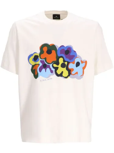 Printed Cotton T-shirt - PS Paul Smith - Modalova