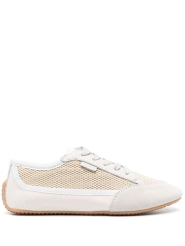 Bonnie Canvas And Leather Sneakers - The Row - Modalova