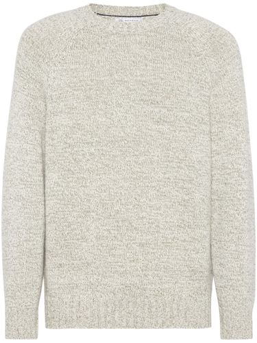 Cashmere Melange Sweater - Brunello Cucinelli - Modalova