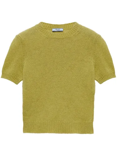 PRADA - Cashmere Crewneck Top - Prada - Modalova