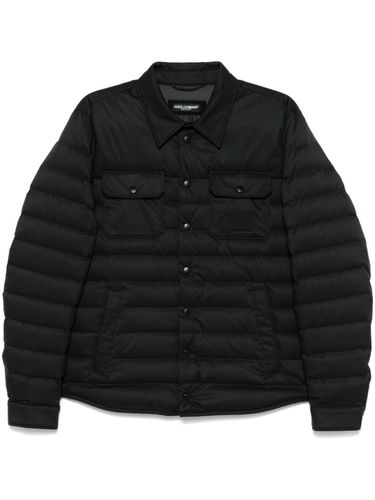 DOLCE & GABBANA - Short Down Jacket - Dolce & Gabbana - Modalova