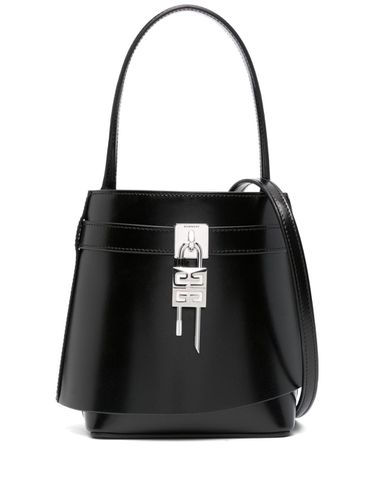 Shark Lock Leather Bucket Bag - Givenchy - Modalova