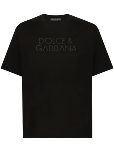 Logo Cotton T-shirt - Dolce & Gabbana - Modalova