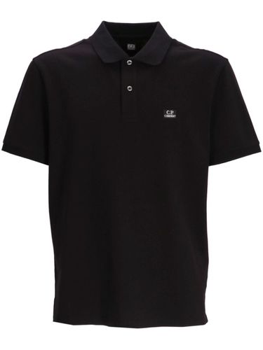 Logo Cotton Polo Shirt - C.p. company - Modalova