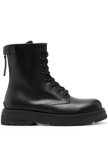 WOOLRICH - Leather Ankle Boots - Woolrich - Modalova