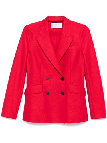 Wool Double-breasted Blazer - Harris Wharf London - Modalova