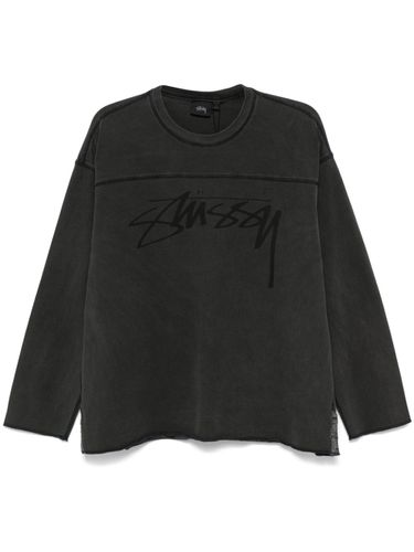 STUSSY - Logo Cottton Sweater - Stussy - Modalova