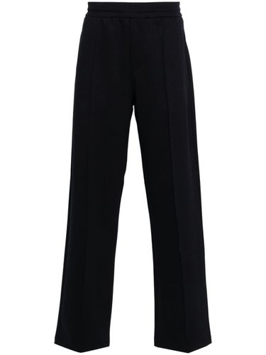 Wool Blend Trousers - Emporio Armani - Modalova