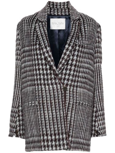 FORTE FORTE - Wool Checked Coat - Forte Forte - Modalova