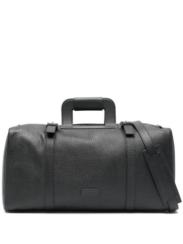 EMPORIO ARMANI - Leather Duffle Bag - Emporio Armani - Modalova