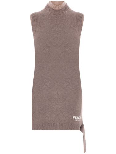 Wool And Cashmere Mini Dress - Fendi - Modalova