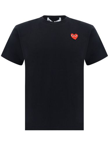 Logo Cotton T-shirt - Comme Des Garcons Play - Modalova