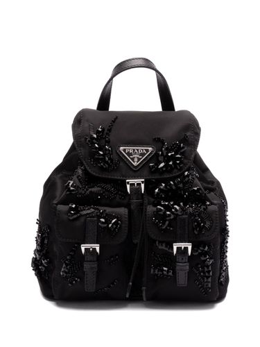 PRADA - Embroiderd Backpack - Prada - Modalova