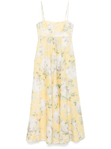 Acacia Printed Linen Dress - Zimmermann - Modalova