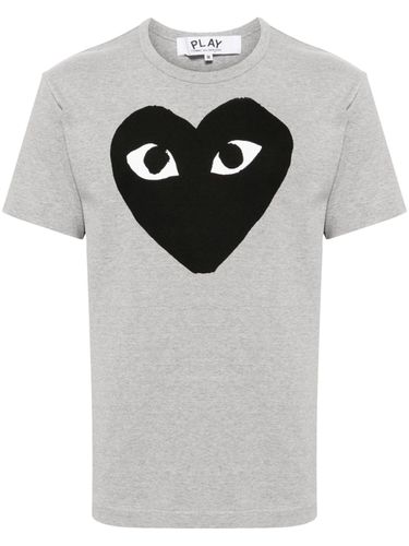 Logo Cotton T-shirt - Comme Des Garcons Play - Modalova