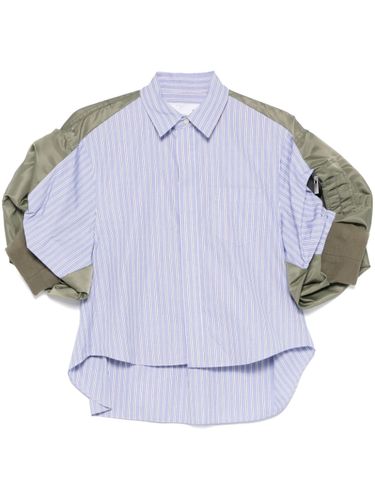 SACAI - Cotton And Nylon Shirt - Sacai - Modalova