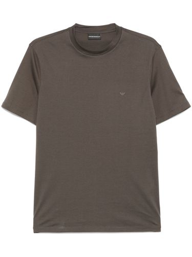Logo Cotton T-shirt - Emporio Armani - Modalova