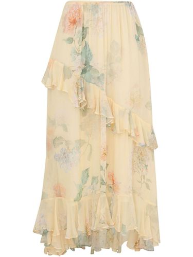 ZIMMERMANN - Asymmetric Midi Skirt - Zimmermann - Modalova