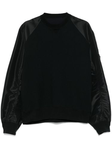 SACAI - Nylon And Cotton Sweatshirt - Sacai - Modalova