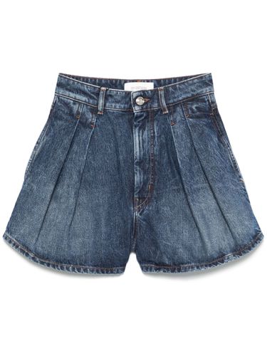 SPORTMAX - Denim Cotton Shorts - Sportmax - Modalova