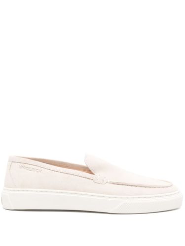 Suede Leather Slip On Sneakers - Woolrich - Modalova