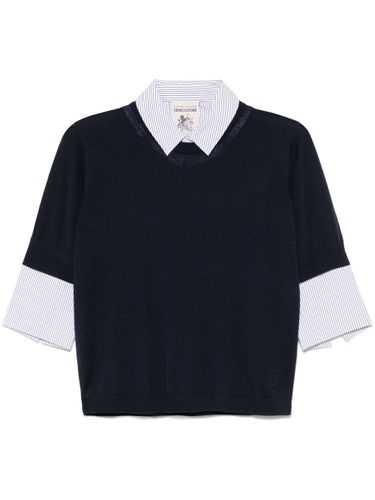 SEMICOUTURE - Chiara Wool Sweater - Semicouture - Modalova