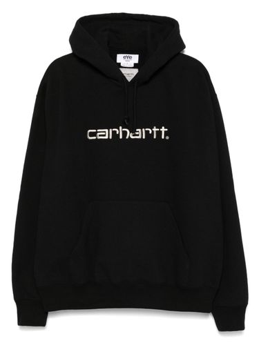 Printed Cotton Hoodie - Junya Watanabe - Modalova