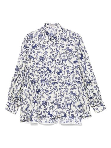 ALBERTO BIANI - Printed Silk Shirt - Alberto Biani - Modalova