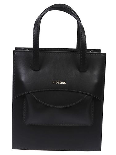 Flap J Mini Leather Tote Bag - Hidesins - Modalova