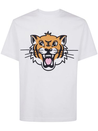 KENZO - Happy Tiger Cotton T-shirt - Kenzo - Modalova
