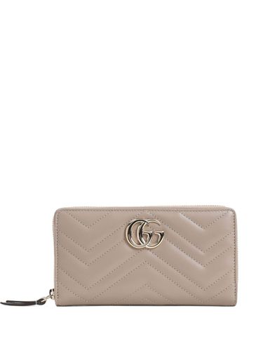 GUCCI - Gg Marmont Leather Wallet - Gucci - Modalova