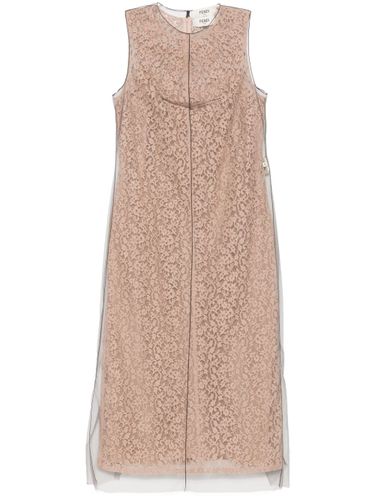 FENDI - Lace Midi Dress - Fendi - Modalova