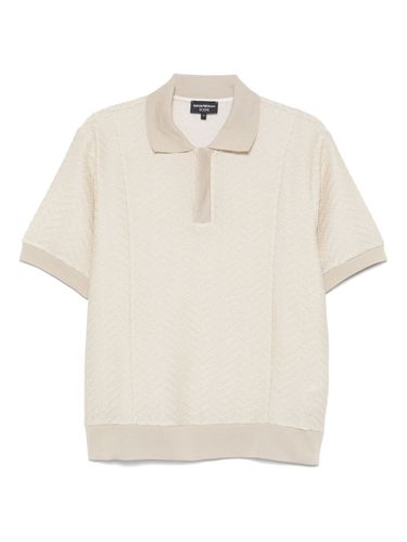 EMPORIO ARMANI - Cotton Polo Shirt - Emporio Armani - Modalova
