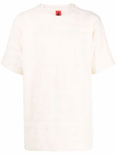 White Cotton Blend T-shirt - Ferrari - Modalova